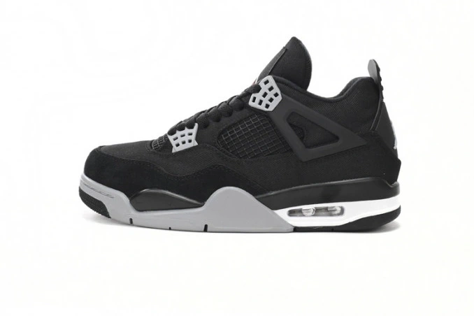 MaikeSneakers Black 4 Jordan DH7138-006 Canvas Air 0712